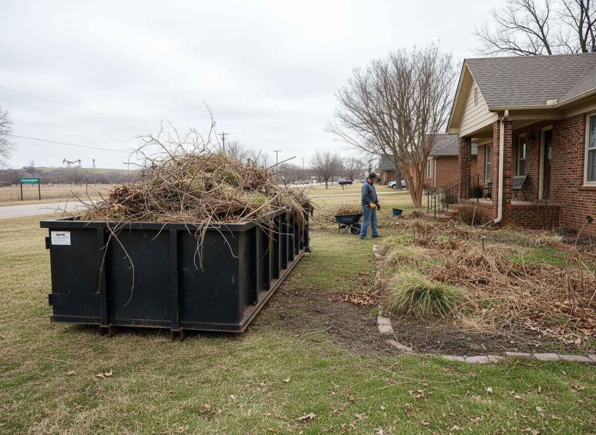 Managing Spring Yard Waste After Oklahoma Winters In Bartlesville