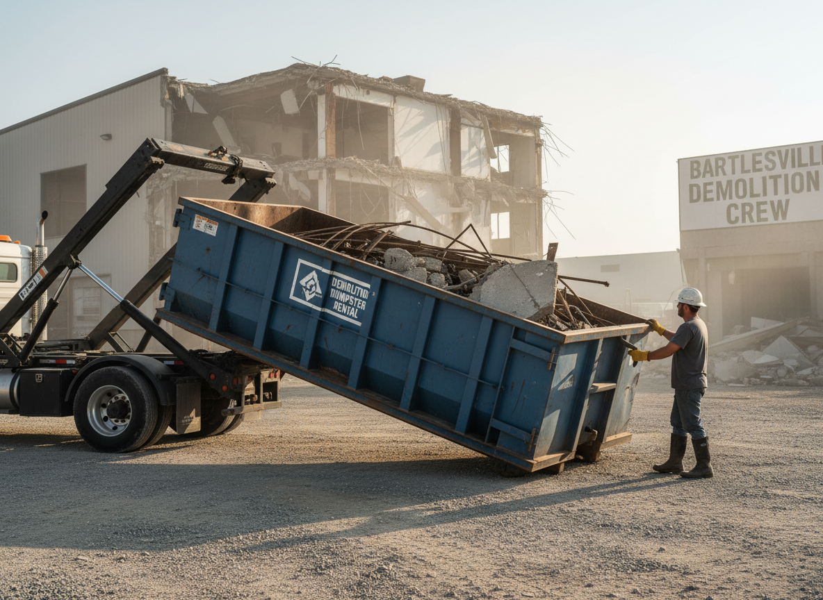 Rolloff Dumpster Rentals in Tulsa, OK 74103